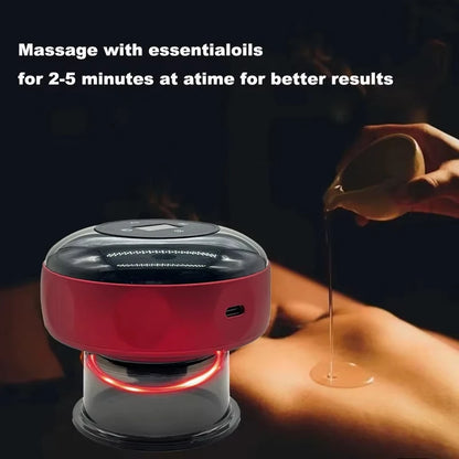 Intelligent Electric Vacuum Digging Device, Body Scraping Massager, Heating Cup, Physical Fatigue Relief